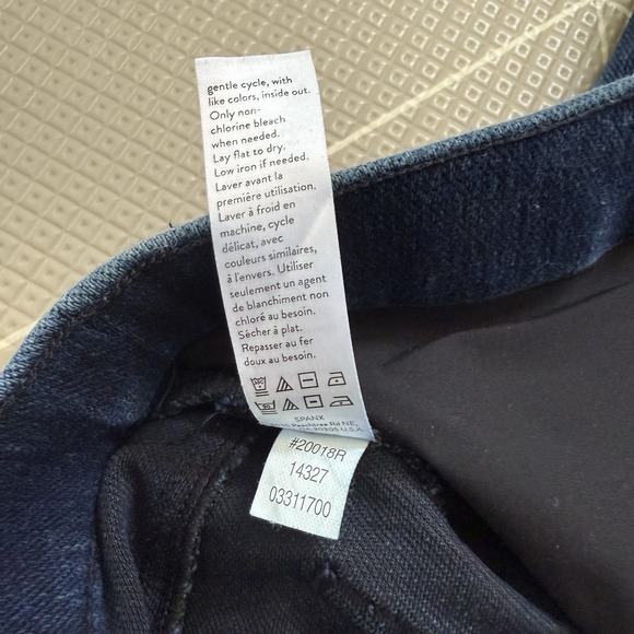 Spanx Pull On Skinny‎ Jeans Size Small Jeggings Dark Wash - Picture 6 of 9
